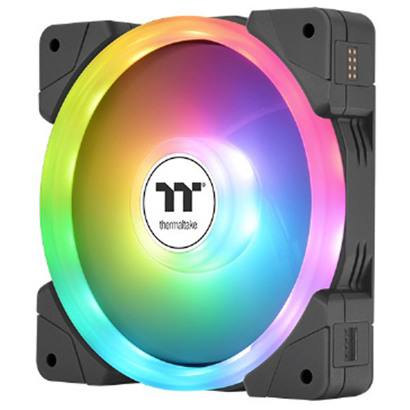 Thermaltake SWAFAN EX14 ARGB PC Cooling Fan TT Premium Edition 3 Fan Pack SWAFAN EX ARGB Syncシリーズ ブラック CLF168PL14SWA