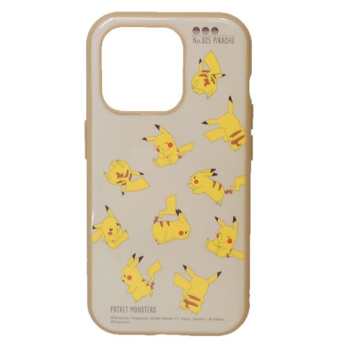 ポケットモンスター iPhone15 IIIIfit 2023 iPhone 6.1 inch 3 LENS model対応ケース ピカチュウ iPhone15