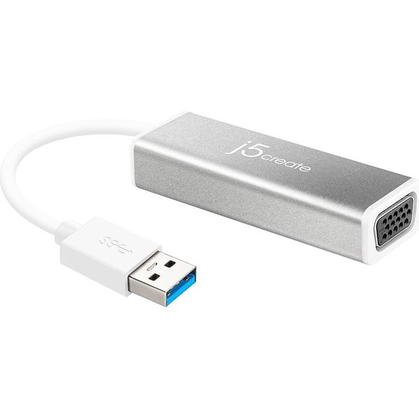 j5create USB 3.0 VGA SLIMディスプレイアダプター JUA315-A（直送品）