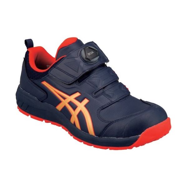 アシックス ASICS ウィンジョブCP307 BOA ミッドナイト×ピュアゴールド 27.5cm 1273A028.401-27.5 1足（直送品）