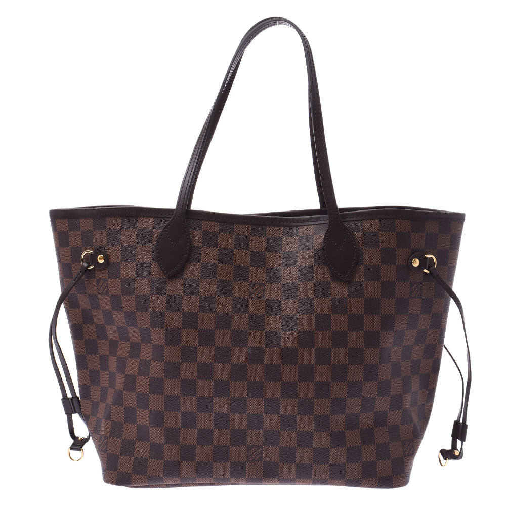 LOUIS VUITTON ルイヴィトン ダミエ ネヴァーフルMM  ブラウン N41358 ユニセックス ダミエキャンバス トートバッグ 新同 中古 