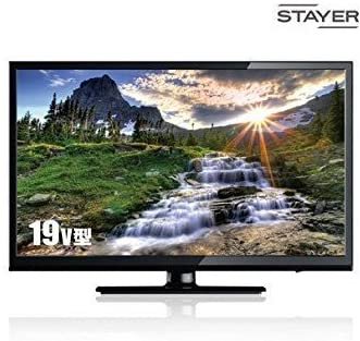 STAYER GRANPLE 19V型 地上波ハイビジョン液晶テレビ HDMI端子2ポート搭載 19TVN-CT【中古品】