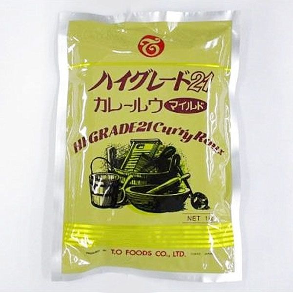 テーオー食品 「業務用」ハイグレード21カレールウマイルド 1KG×5袋（直送品）