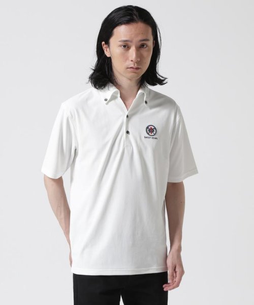 SY32 by SWEETYEARS/MICRO PIQUE SKIPPER POLO