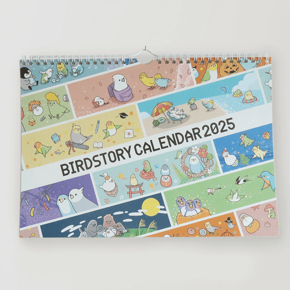 BIRDSTORY CALENDAR 2025（壁掛け）