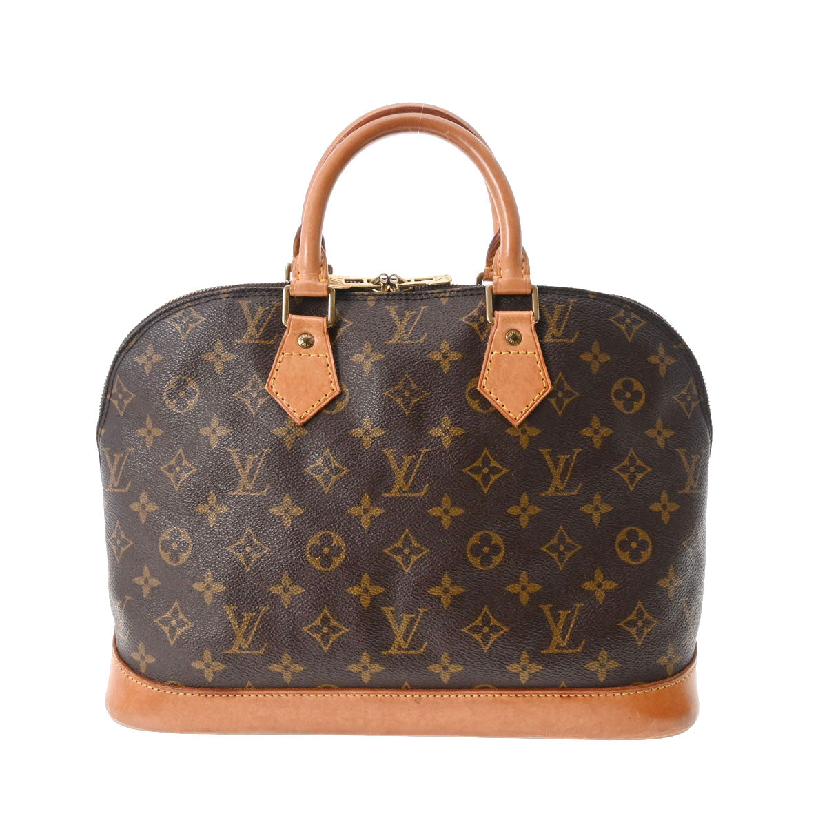 LOUIS VUITTON ルイヴィトン モノグラム アルマ ブラウン M51130 レディース モノグラムキャンバス ハンドバッグ Bランク 中古 