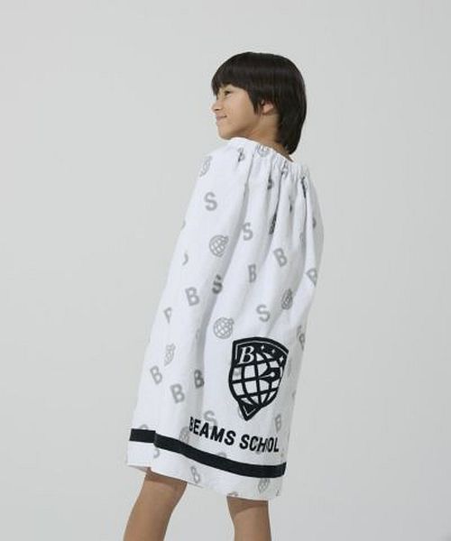 ビームス スクール/BEAMS SCHOOL キッズ 80cm丈綿総柄巻きタオル