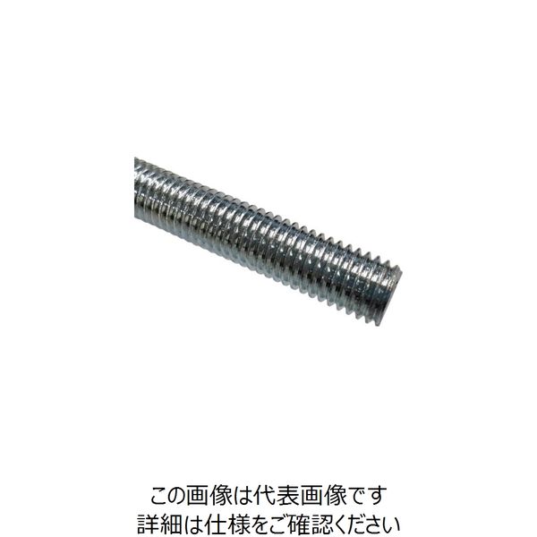 コノエ 寸切ボルト 鉄 ユニクロ 42×1000 ZB-SS-6U-421000 1本 241-9478（直送品）