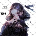 original sticker « no.1580 »     //     人物ステッカー オリジナルステッカー オリジナル人物ステッカー ステッカー