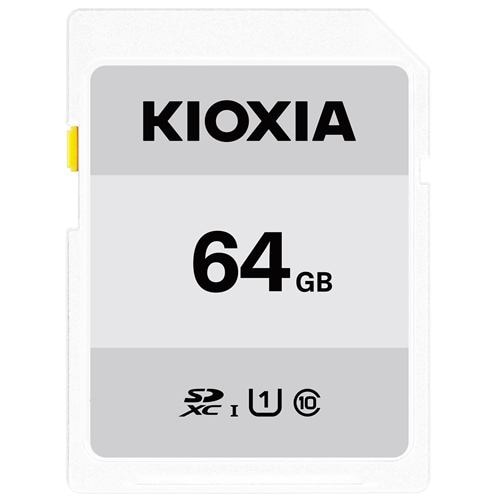 【推奨品】KIOXIA KSDER45N064G SDカード EXERIA BASIC 64GB