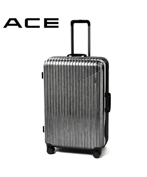 エース スーツケース Lサイズ 83L 受託無料 158cm以内 大型 大容量 ストッパー フレーム ACE 05108 キャリーケース キャリーバッグ