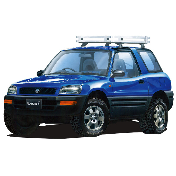 アオシマ 1/24 ザ・モデルカー No．SP4 トヨタ SXA10 RAV4 94 ｻﾞﾓﾃﾞﾙｶ-SP04SXA10RAV494