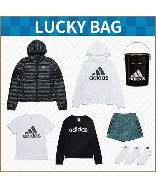 【LUCKY BAG】アディ缶 アディダスレディース7点セット