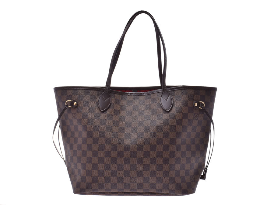 ルイヴィトン ダミエ ネヴァーフルMM ブラウン N51105 レディース 本革 トートバッグ ABランク LOUIS VUITTON 中古 