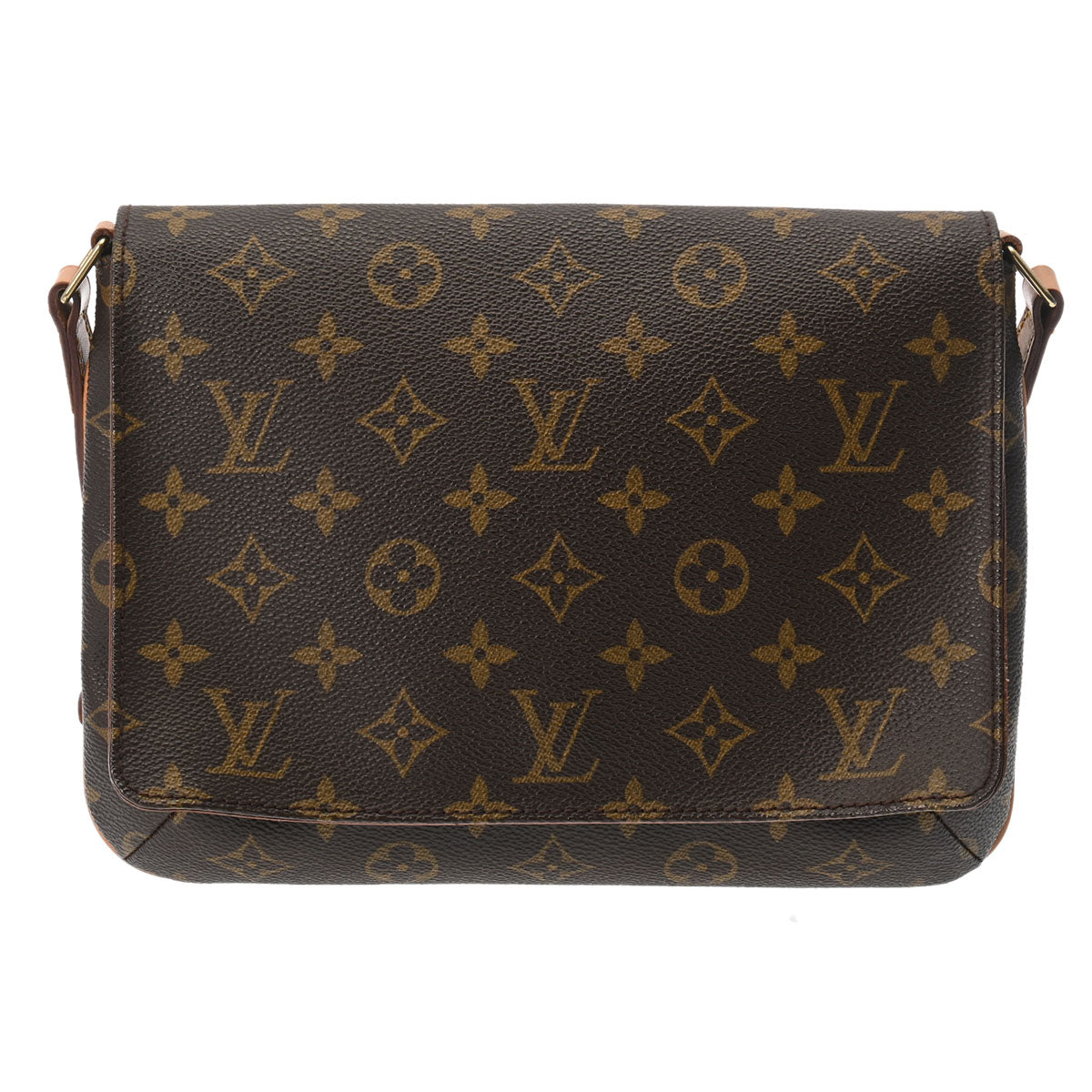 LOUIS VUITTON ルイヴィトン モノグラム ミュゼットタンゴ ショート ブラウン M51257 レディース モノグラムキャンバス ショルダーバッグ Bランク 中古 