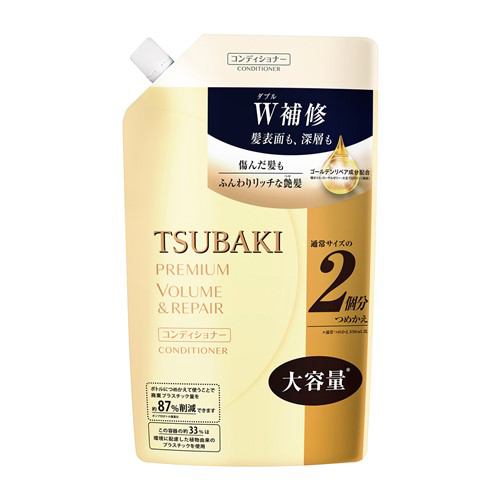 ファイントゥデイTSUBAKI プレミアムボリューム＆リペア＜ヘアコンディショナー＞ （つめかえ用） (660mL)