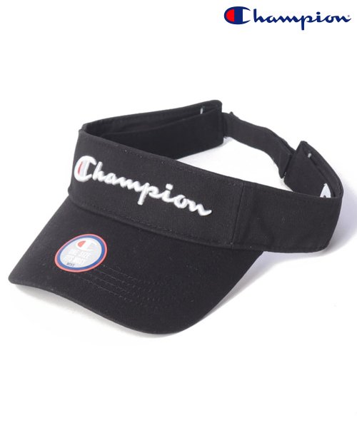 【CHAMPION / チャンピオン】M TWILL MESH VISOR サンバイザー テニス ゴルフ メンズ レディース