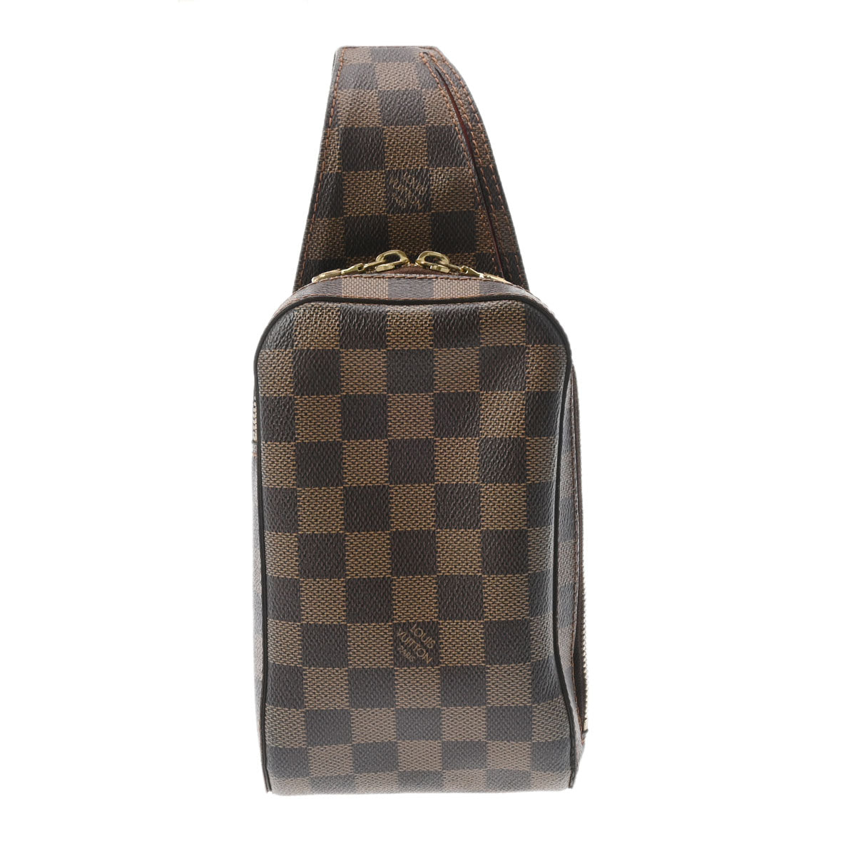 LOUIS VUITTON ルイヴィトン ダミエ ジェロニモス ブラウン N51994 レディース ダミエキャンバス ボディバッグ ABランク 中古 