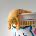 だらんと．猫（茶トラ）