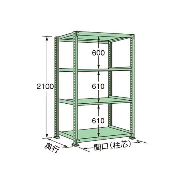 扶桑金属工業 中量ラック ML2109L