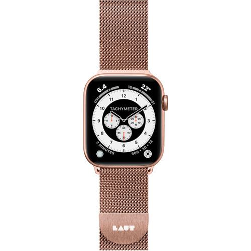 LAUT LAUT_AWS_ST_RG Apple Watch 1／2／3／4 38／40mm BAND ローズゴールド