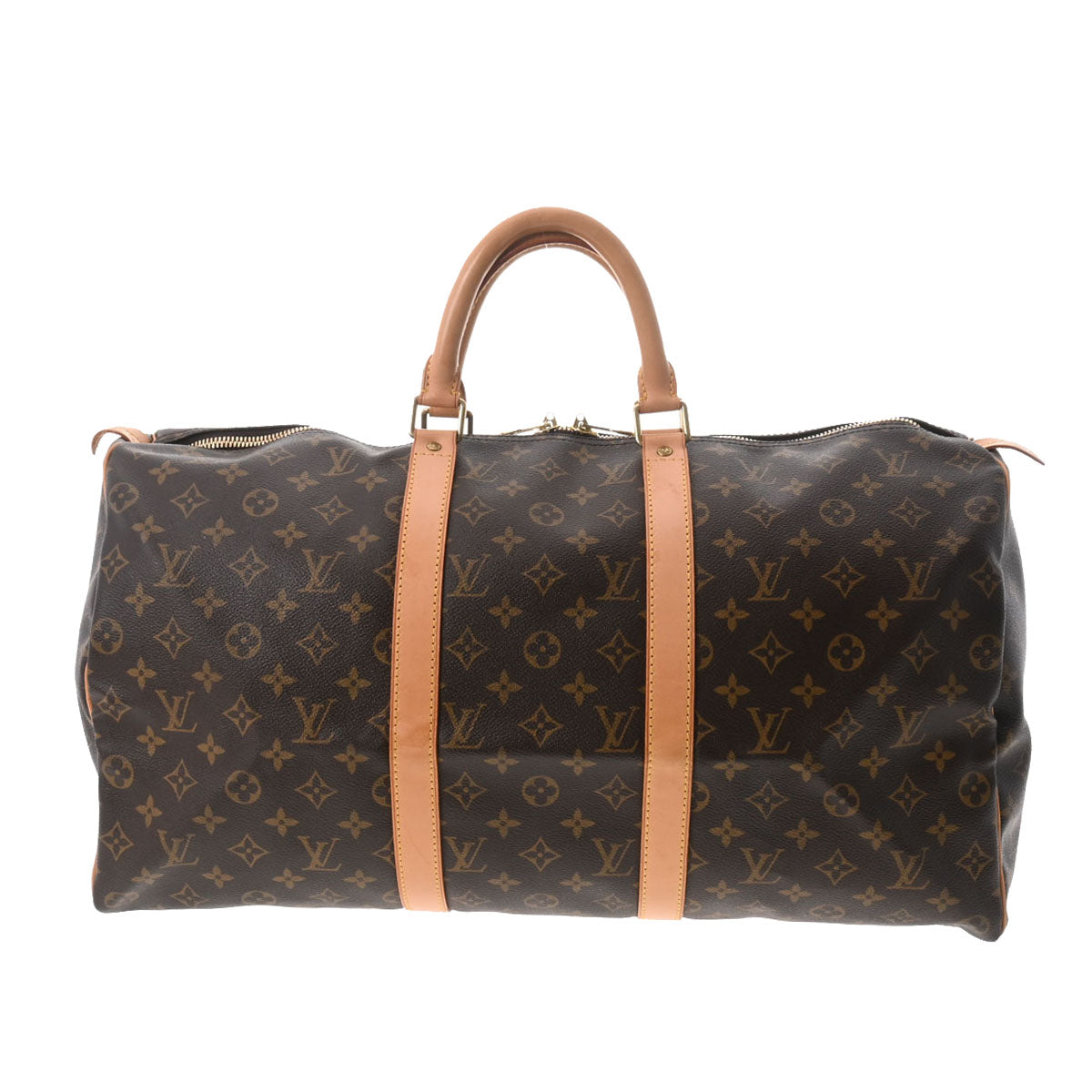 LOUIS VUITTON ルイヴィトン モノグラム キーポル 50 ブラウン M41426 レディース モノグラムキャンバス ボストンバッグ ABランク 中古 