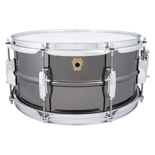 Ludwig ラディック メタル・スネアドラム 【ブラック・ビューティー】 ブラスシェル LB415 LB414 1台（直送品）