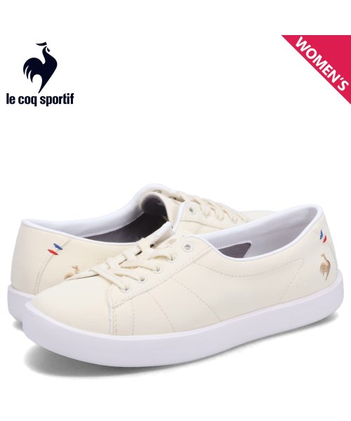 ルコック スポルティフ le coq sportif スニーカー LCS フルシュ レディース LCS FOURCHE ベージュ QL3VJC03CB