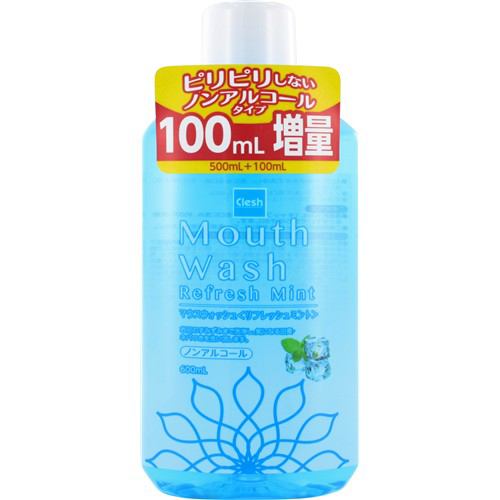 ロケット石鹸 Ｃｌｅｓｈ キシリトールＭウォッシュ Ｒミント (６００mL)