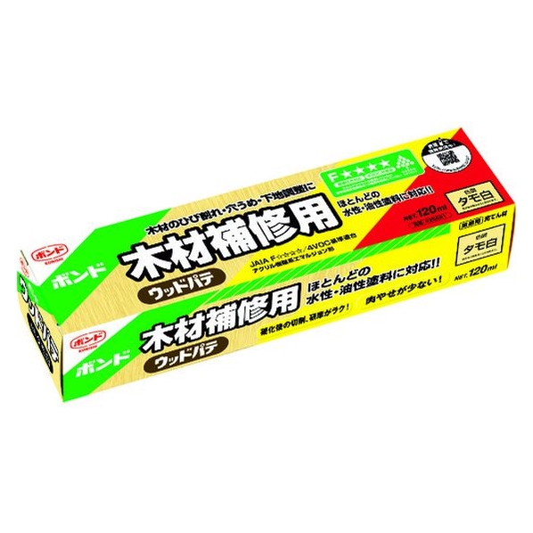 コニシ ウッドパテ 120ml #25621 タモ白 FC145EH-4474902