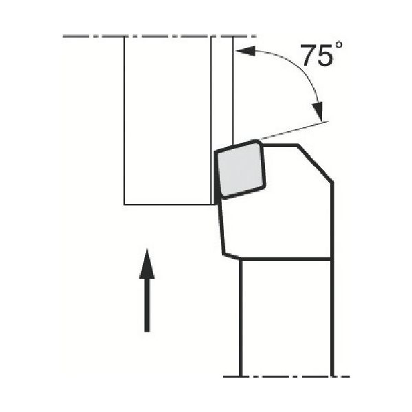 京セラ（KYOCERA） 京セラ 端面加工用ホルダ SPKセラミック CCKN CCKNR2525M16-IK7 1個 544-1013（直送品）