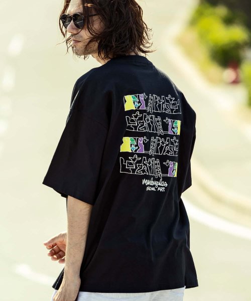 MARK GONZALES ARTWORK COLLECTION(マーク ゴンザレス)バックプリント半袖Tシャツ/5type/6colors