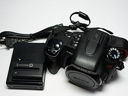 ソニー SONY デジタル一眼レフカメラ α300ボディ ブラック DSLRA300【中古品】