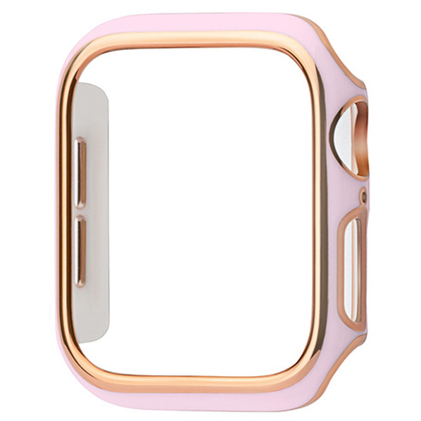 GAACAL Apple Watch Series 7-8 [45mm]用プラスチックフレーム ピンク W00017P6