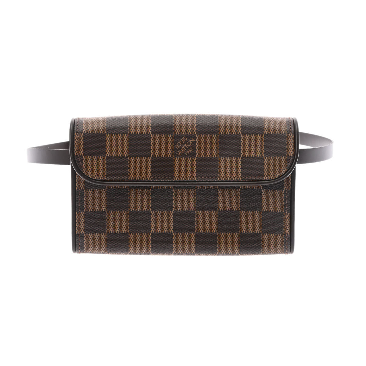 LOUIS VUITTON ルイヴィトン ダミエ ポシェットフロランティーヌ SPオーダー ブラウン N51856 レディース ダミエキャンバス ウエストバッグ 新同 中古 