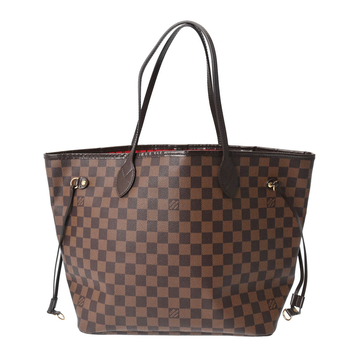 LOUIS VUITTON ルイヴィトン ダミエ ネヴァーフルMM 旧型 ブラウン N51105 レディース ダミエキャンバス トートバッグ ABランク 中古 