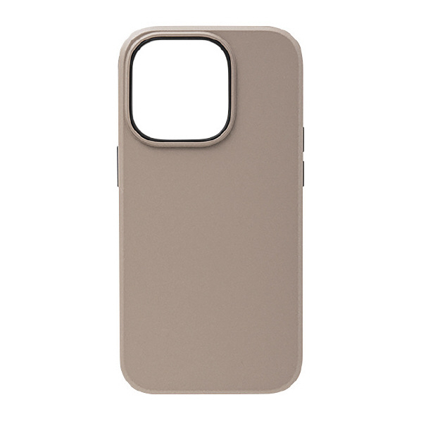 CCCフロンティア iPhone 14 Pro用Smooth Touch Hybrid Case beige UNI-CSIP22MP-1STBE