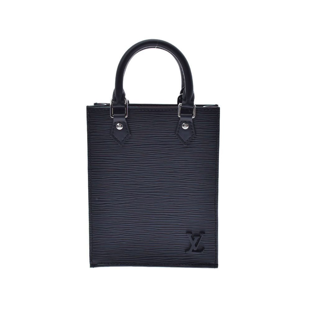 LOUIS VUITTON ルイヴィトン エピ プティット サックプラ 2WAY ノワール M69441 レディース エピレザー ハンドバッグ Aランク 中古 