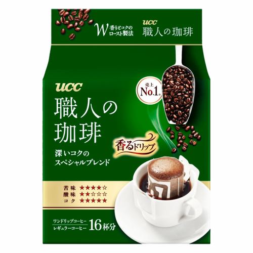 UCC 職人の珈琲 ドリップコーヒー 深いコクのスペシャルブレンド 16P