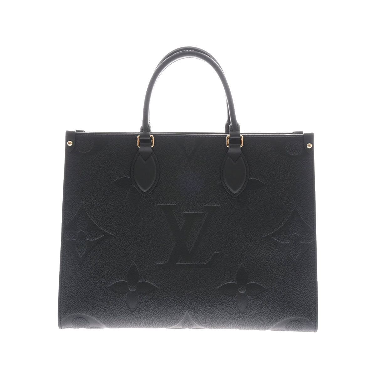 LOUIS VUITTON ルイヴィトン モノグラム アンプラント オンザゴーMM ノワール M45595 レディース モノグラムアンプラント トートバッグ 新同 中古 