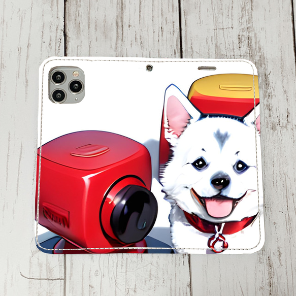 iphoneケース4-3-34 iphone 手帳 犬・イヌ・ワンちゃん 箱11 かわいい アイフォン iface