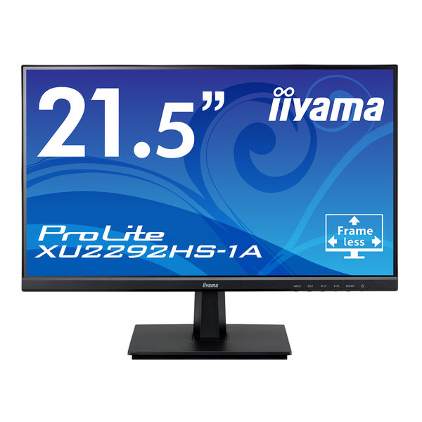 iiyama 21.5インチワイド液晶モニター XU2292HS-B1A フルHD（1920×1080）