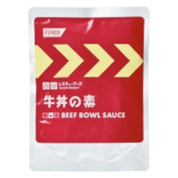 ホリカフーズ レスキューフーズ 牛丼の素 180g x24 4977113164102 1セット(24個)（直送品）