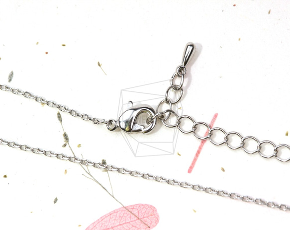 CHN-003-R【2個入り】ネックレスチェーン,Chain for necklace/44.8cm