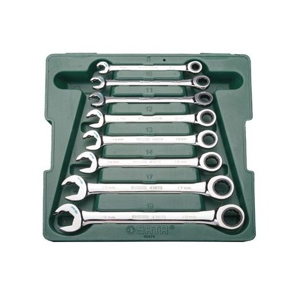 Apex Tool Group コンビネーションラチェットレンチ 8本セット RS-09079 1セット 63-4173-91（直送品）