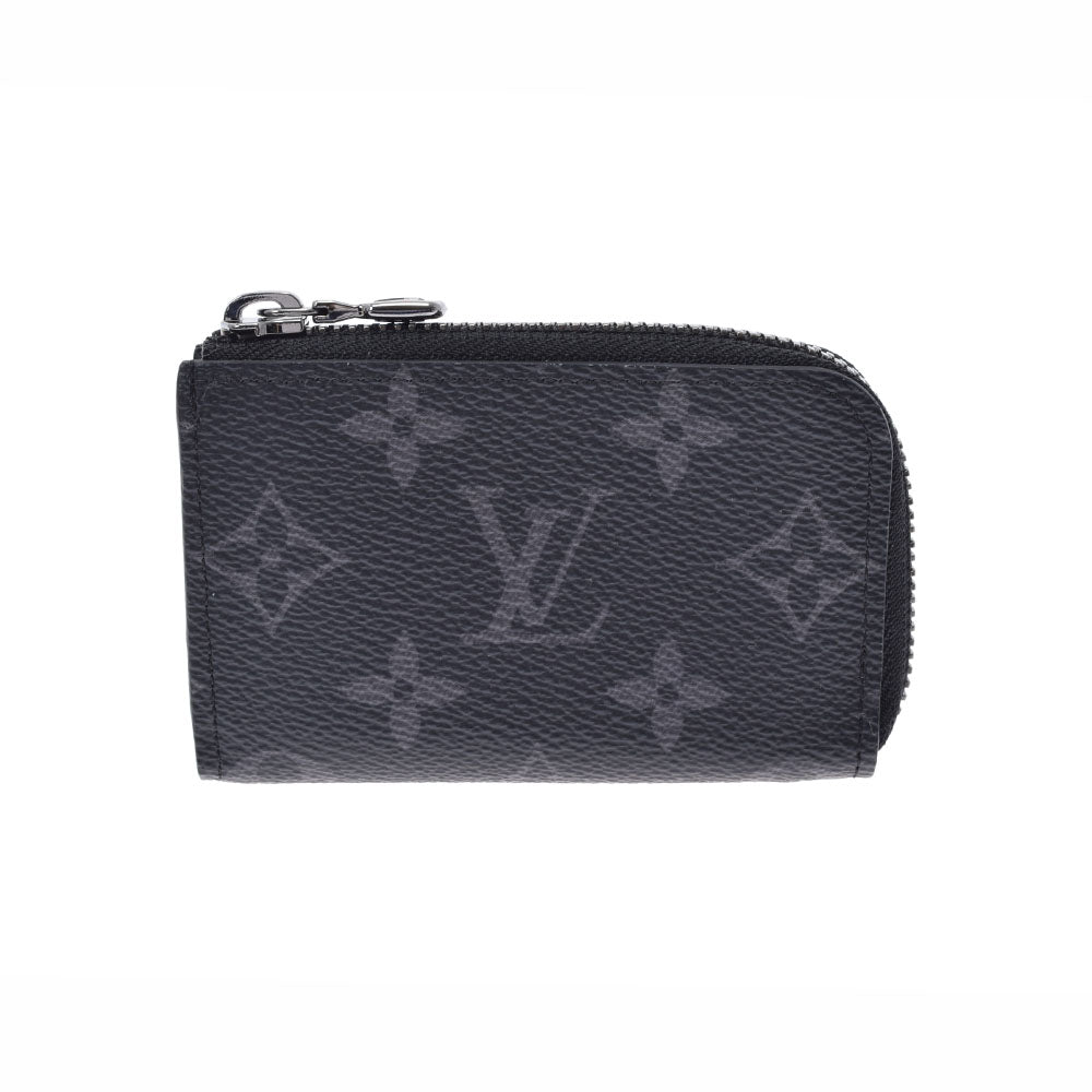 LOUIS VUITTON ルイヴィトン モノグラム エクリプス ポルトモネジュール 黒/グレー M63536 ユニセックス コインケース 新同 中古 