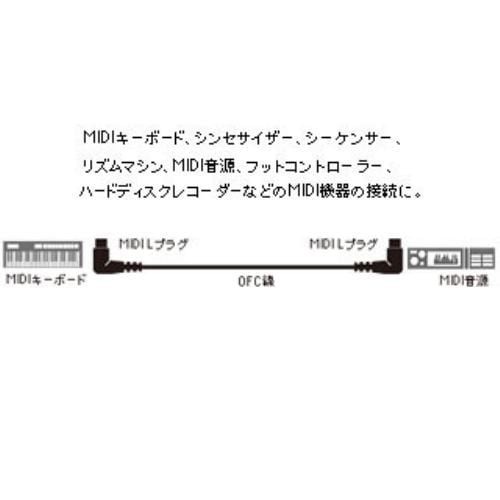 オーディオテクニカ ATL496D／1.5 MIDIプラグ⇔MIDIプラグ MIDIケーブル 1.5m