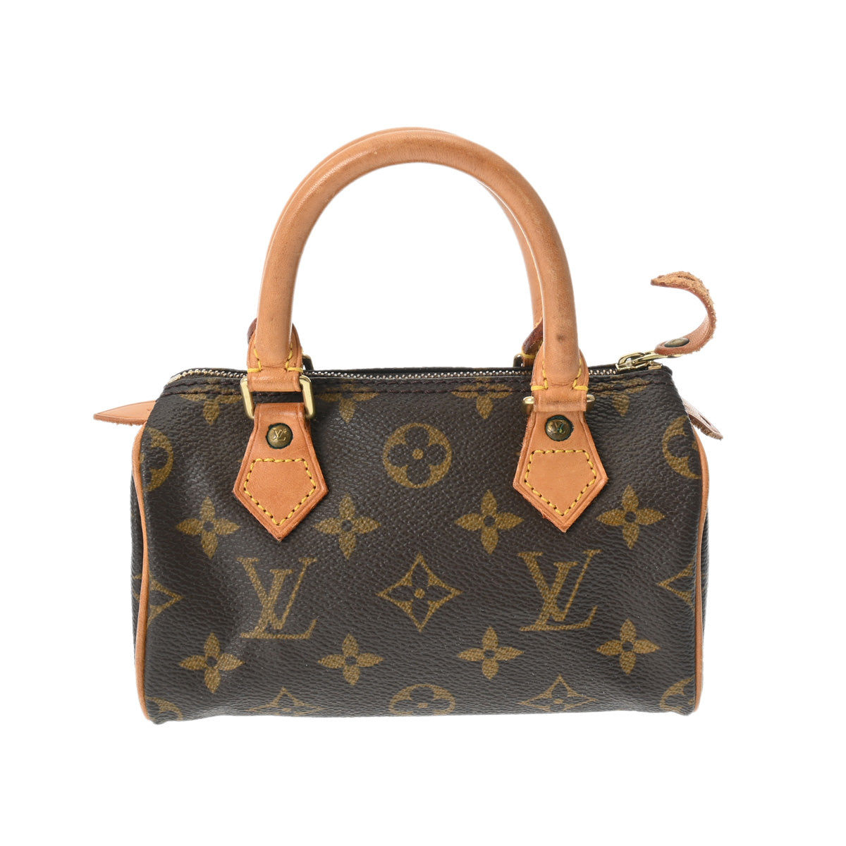 【スケジュール帳 2025の人気アイテム】 LOUIS VUITTON ルイヴィトン モノグラム ミニ スピーディ 2WAY ブラウン M41534 レディース モノグラムキャンバス ハンドバッグ Bランク 中古 _画像1