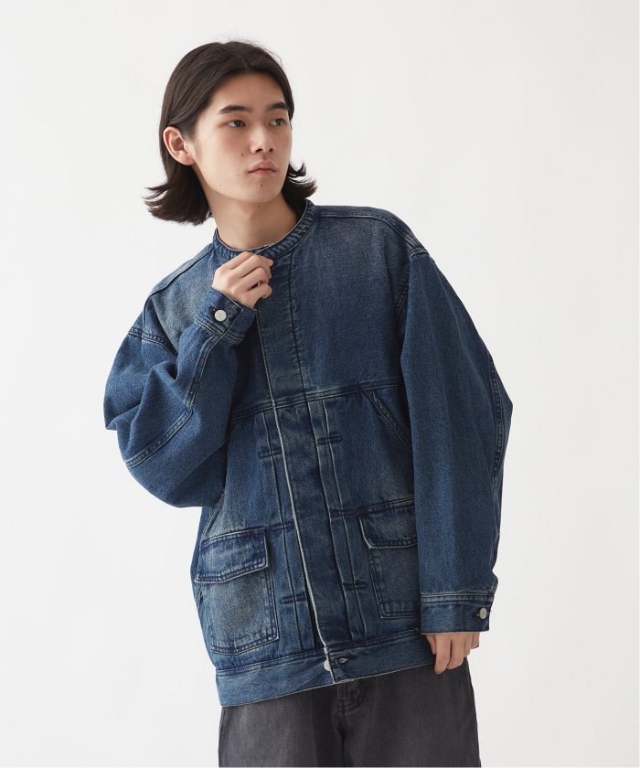 ベーセーストック/《予約》13oz DENIM BIG ポケットジャケット