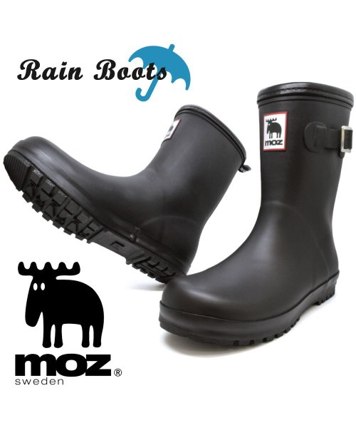 moz モズ  MZ－8418 MZ8418  Rain Boots レインブーツ